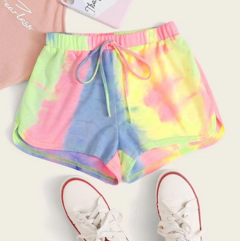 NWOT Tie Dye Super Soft Shorts